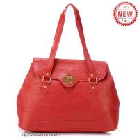 michael kors logo monogram groot rood schoudertas Handtassen Gent h881a305